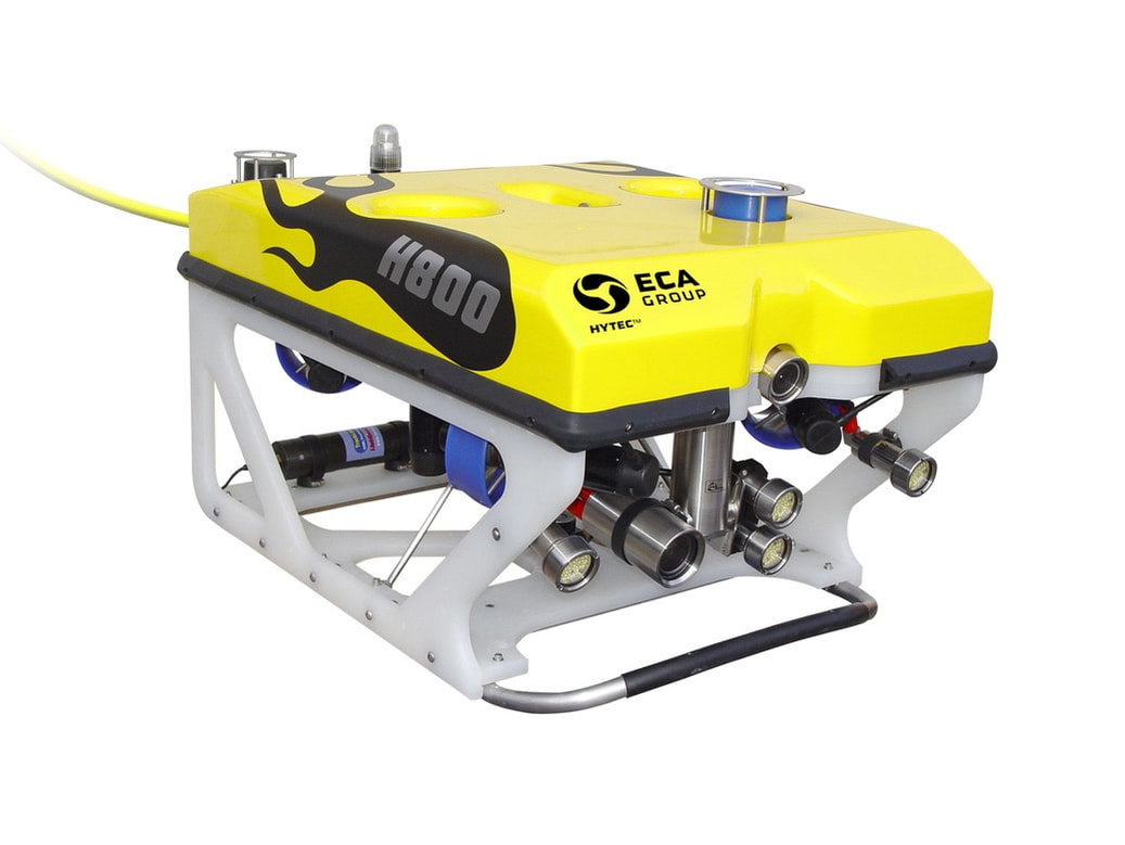 ECA Hytec H800 ROV for underwater surveys and inspections