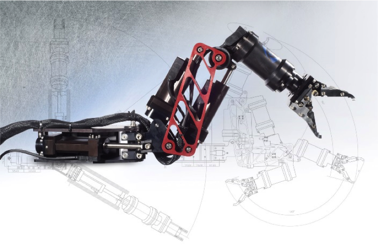ROV manipulator arm for inspection ROVs